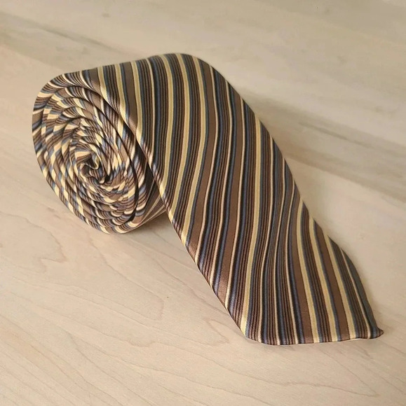 🇫🇷DIOR Vintage  Striped Tie - Picture 4 of 9
